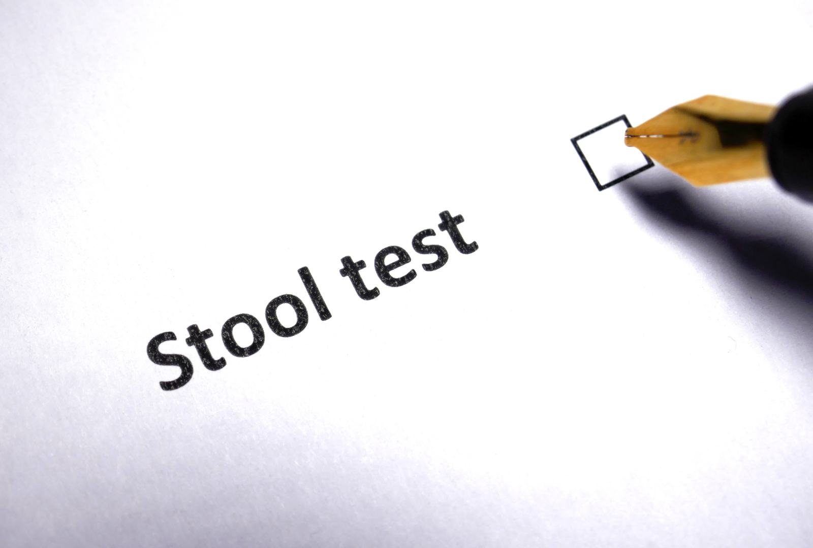 stool test